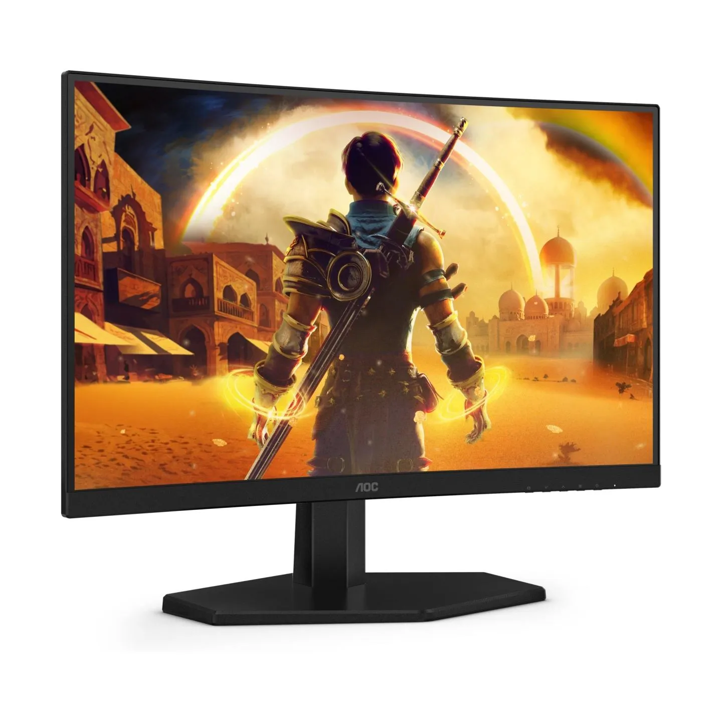 AOC LCD Monitor|AOC|23.6 "|1920 x 1080 pixels|Full HD|Native aspect ratio 16:9|LED|Curved|C24G42E
