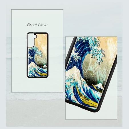 Ikins case for Samsung Galaxy S21+ great wave off