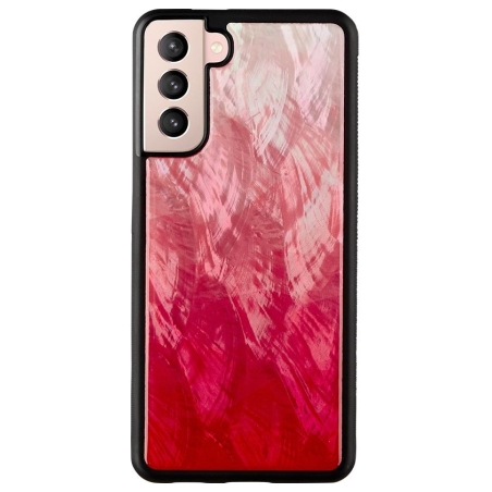 Ikins case for Samsung Galaxy S21+ pink lake black