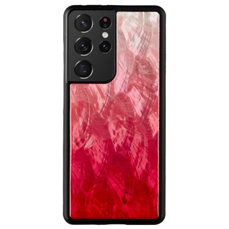 Ikins case for Samsung Galaxy S21 Ultra pink lake black