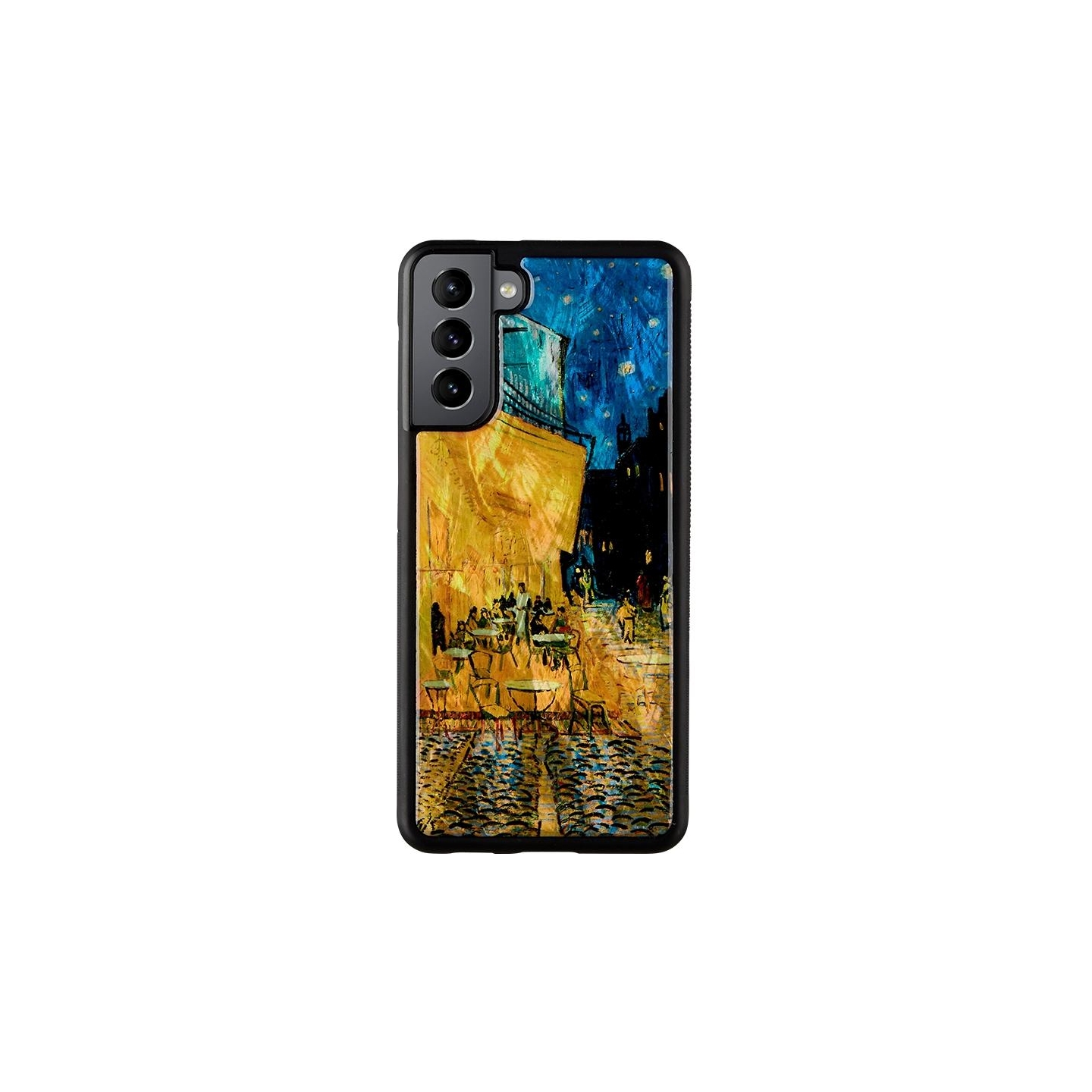 Ikins case for Samsung Galaxy S21+ cafe terrace black
