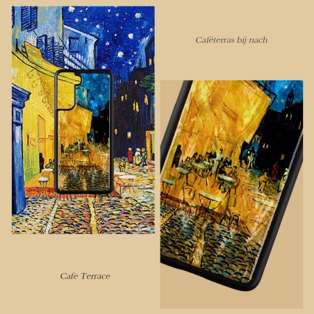 Ikins case for Samsung Galaxy S21+ cafe terrace black