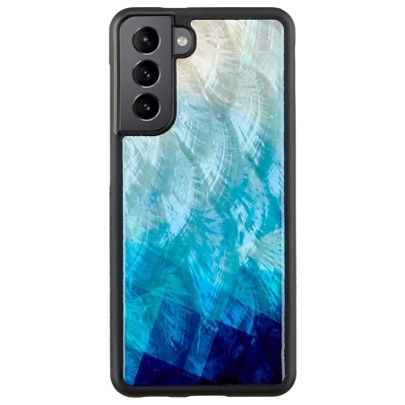 Ikins case for Samsung Galaxy S21 blue lake black