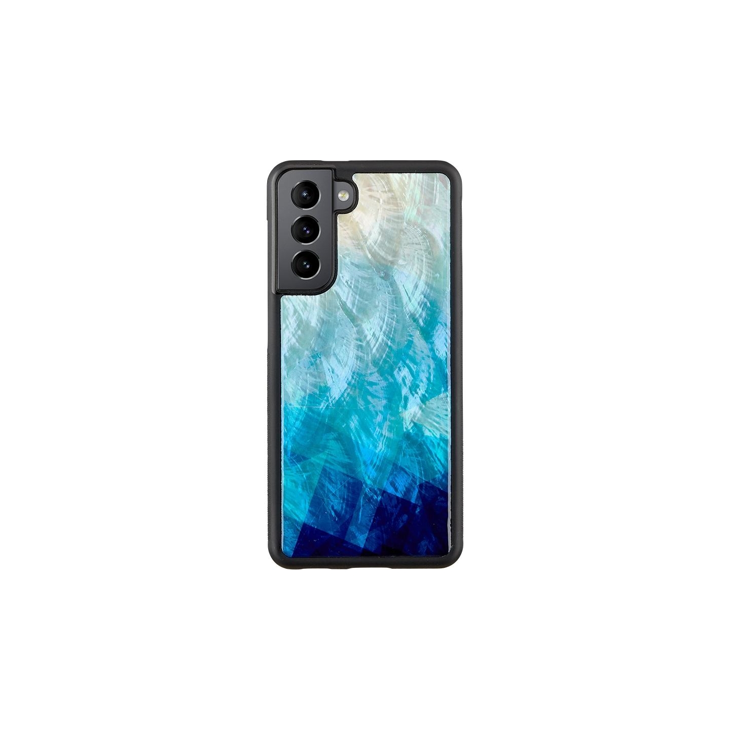 Ikins case for Samsung Galaxy S21 blue lake black