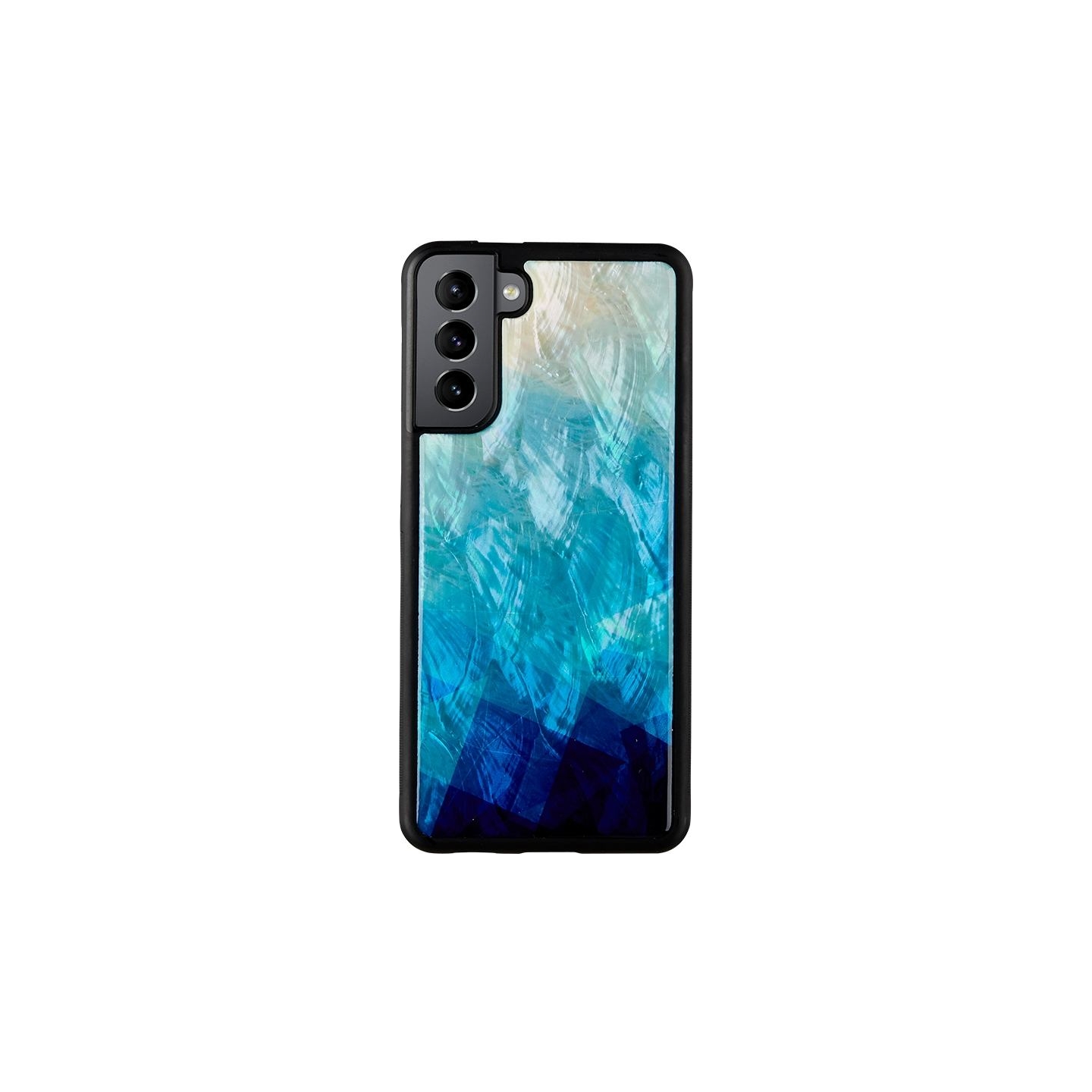 Ikins case for Samsung Galaxy S21+ blue lake black