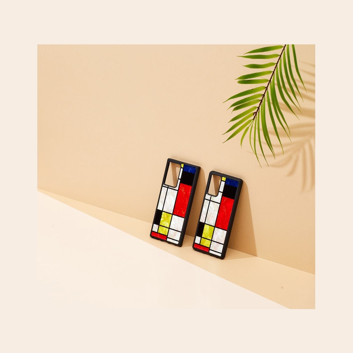 Ikins case for Samsung Galaxy Note 20 mondrian black