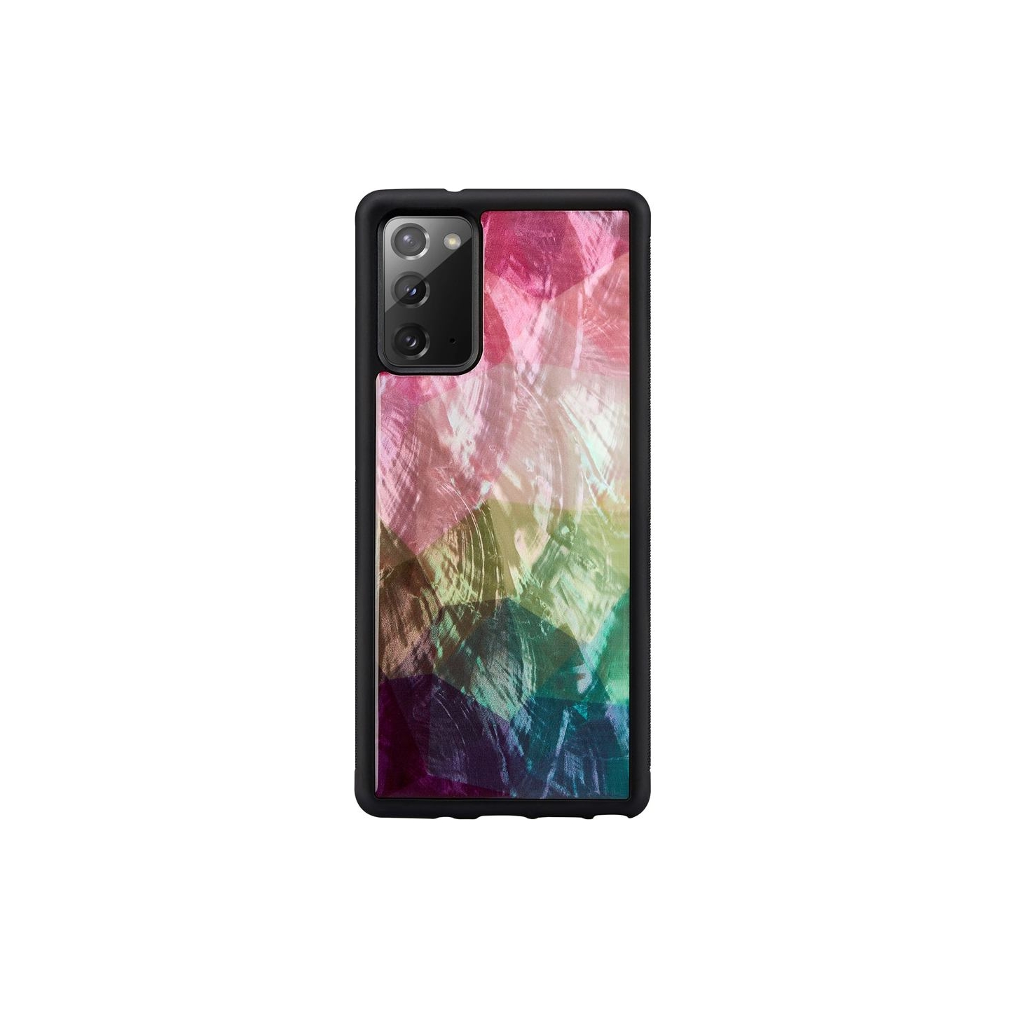 Ikins case for Samsung Galaxy Note 20 water flower black