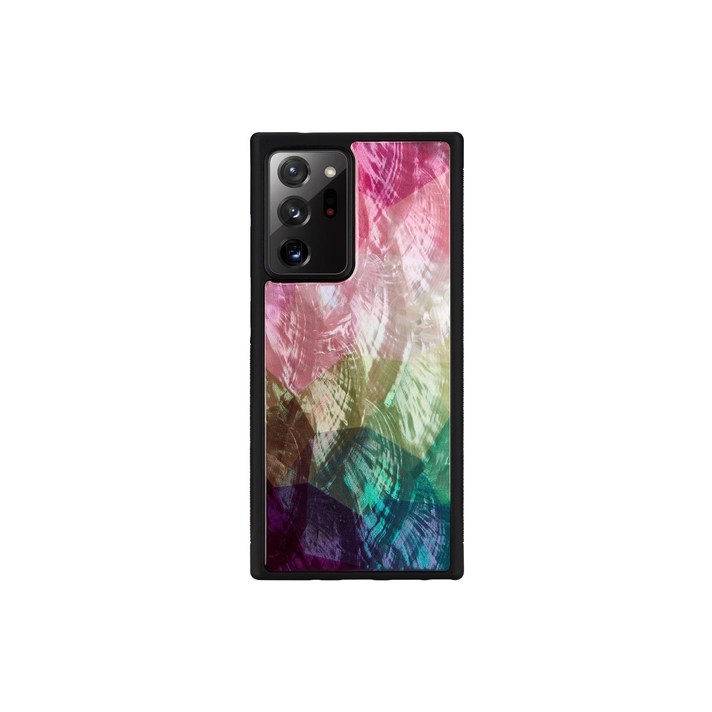 Ikins case for Samsung Galaxy Note 20 Ultra water flower black