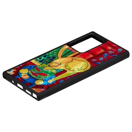 Ikins case for Samsung Galaxy Note 20 Ultra cat with red fish