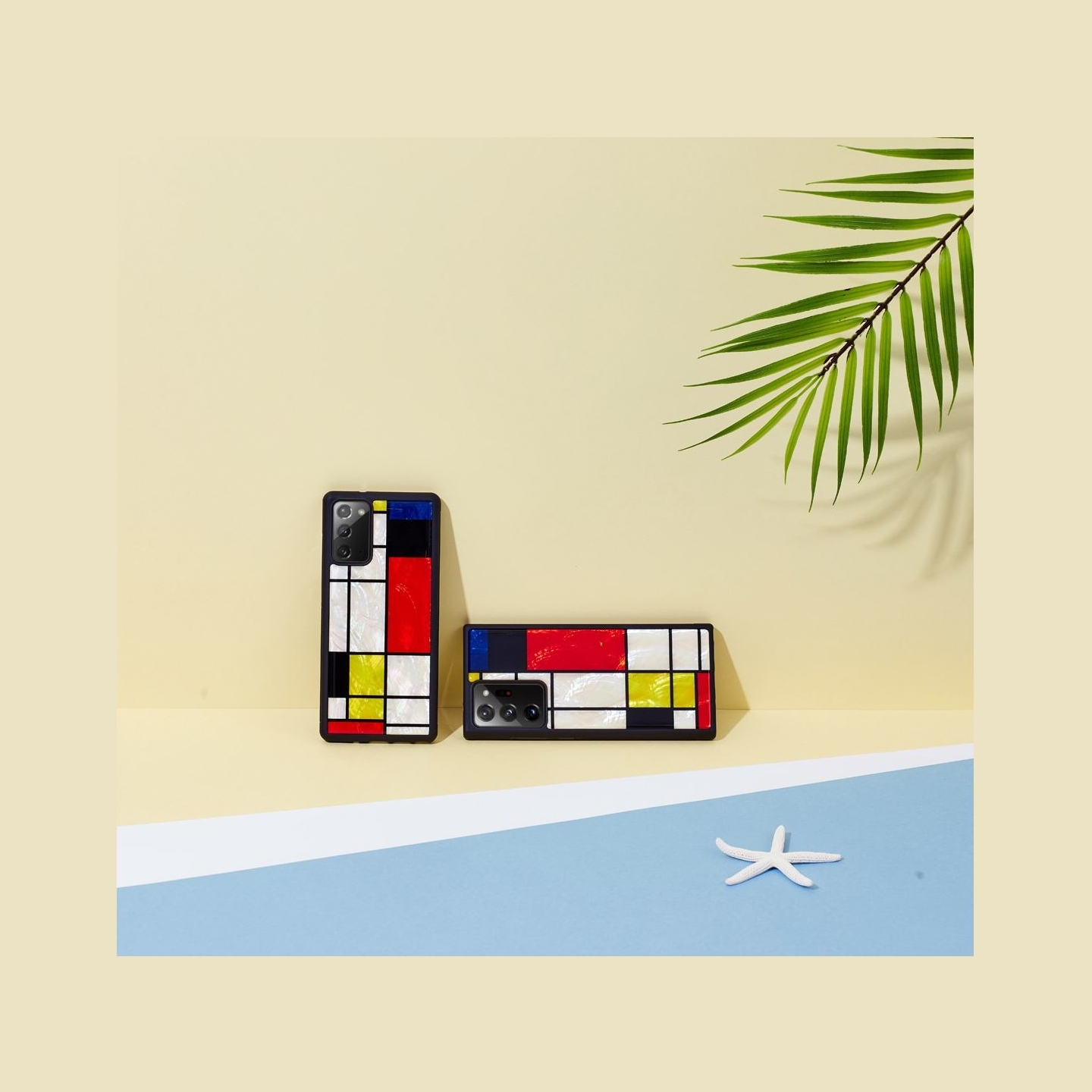 Ikins case for Samsung Galaxy Note 20 Ultra mondrian black