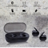 V.silencer Ture Wireless Earbuds Black/Red