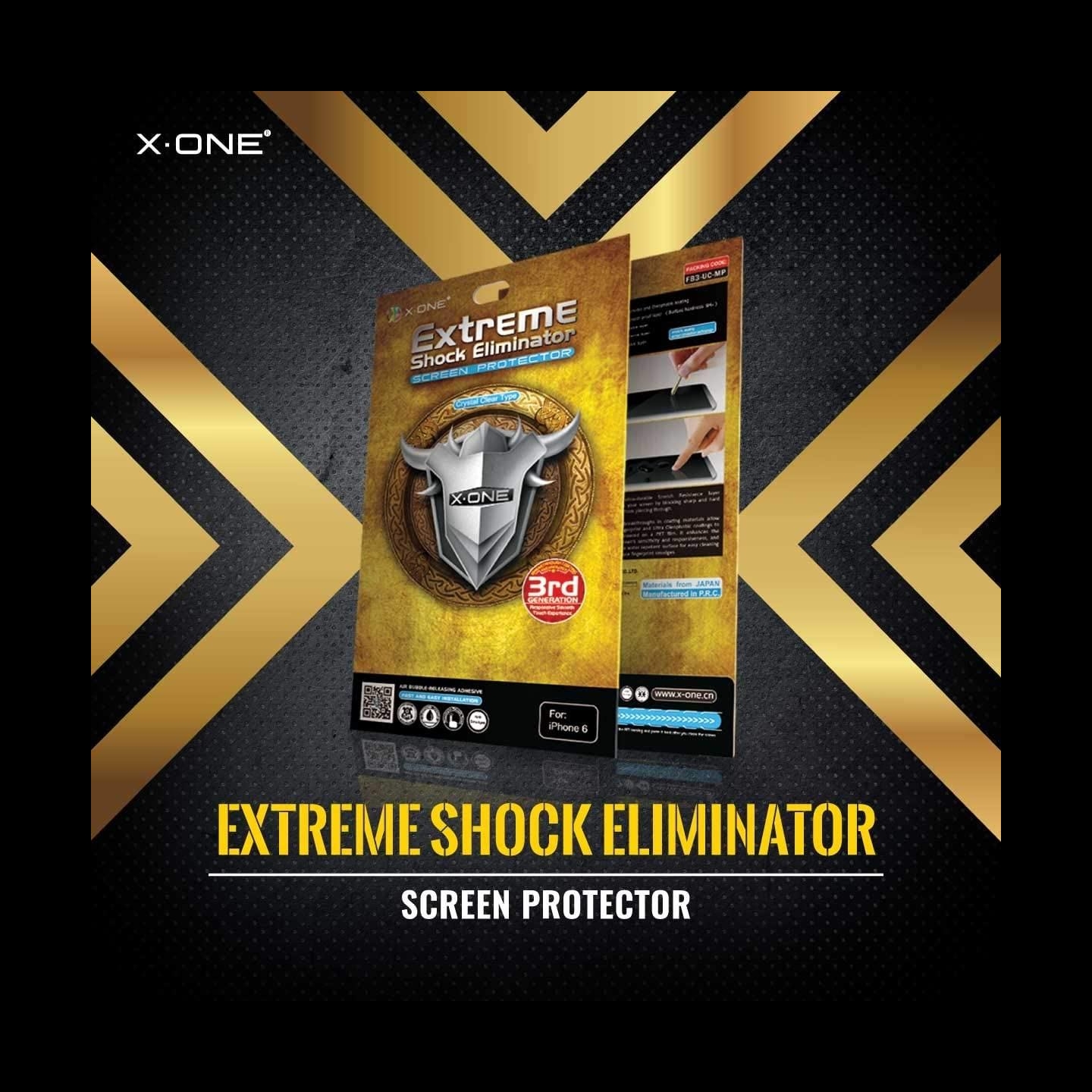 X-One Extreme Shock Eliminator for iPhone 7 Plus black