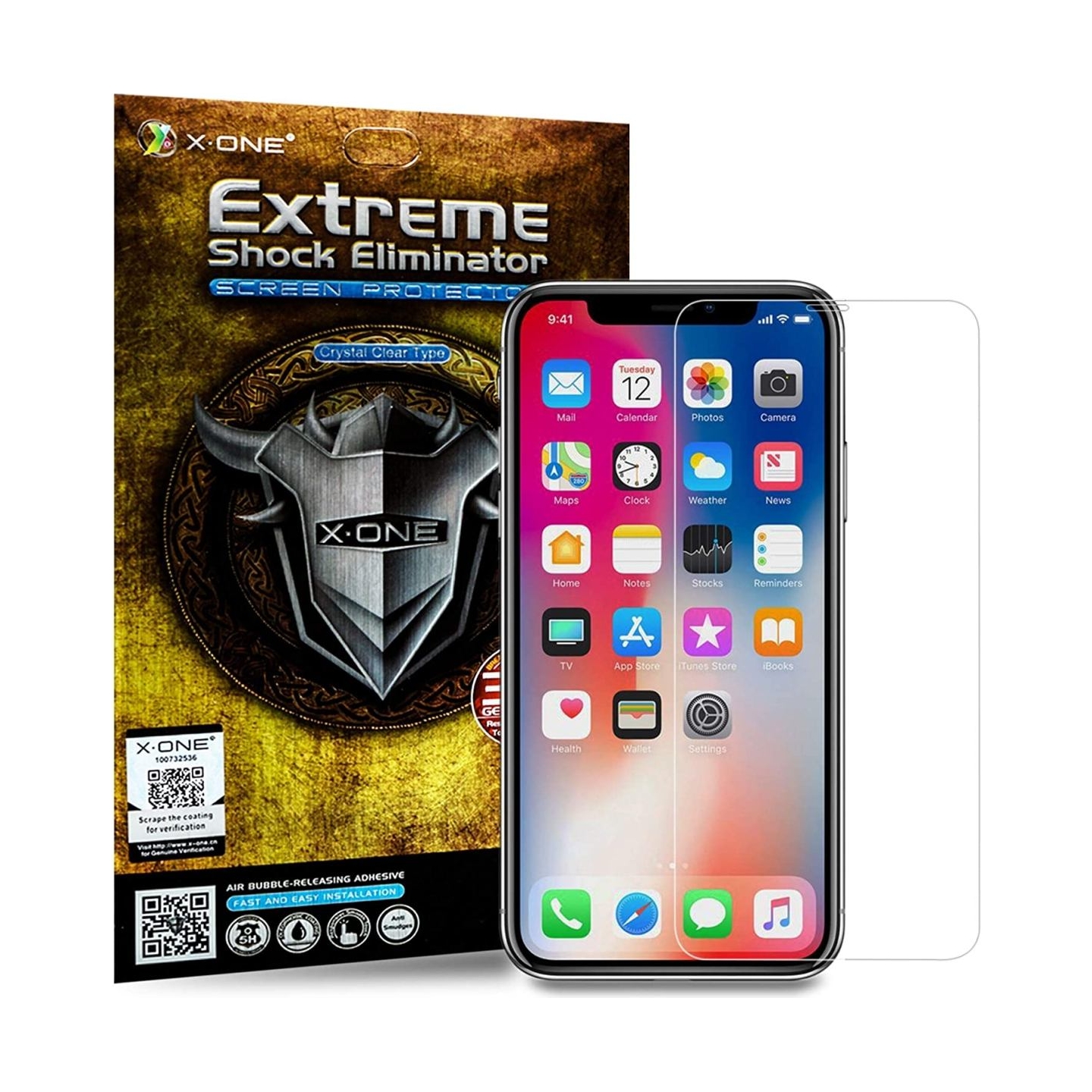 X-One Extreme Shock Eliminator for iPhone X black