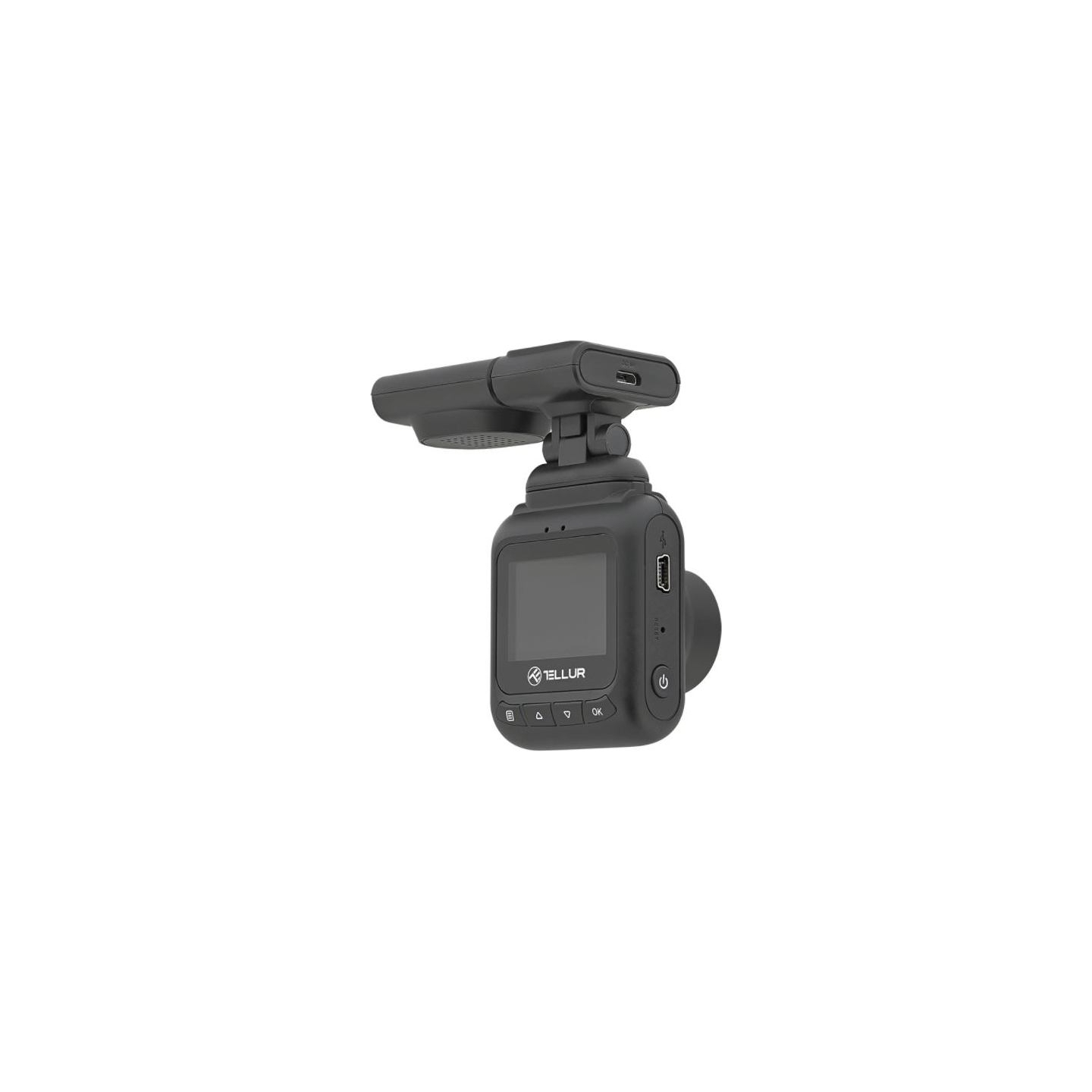 Tellur Dash Patrol DC2 FullHD 1080P, GPS Black