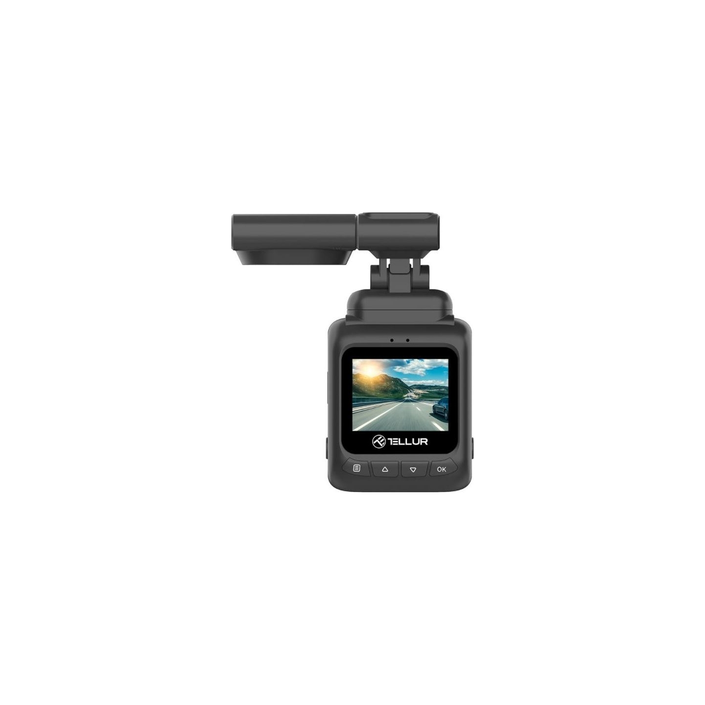 Tellur Dash Patrol DC2 FullHD 1080P, GPS Black