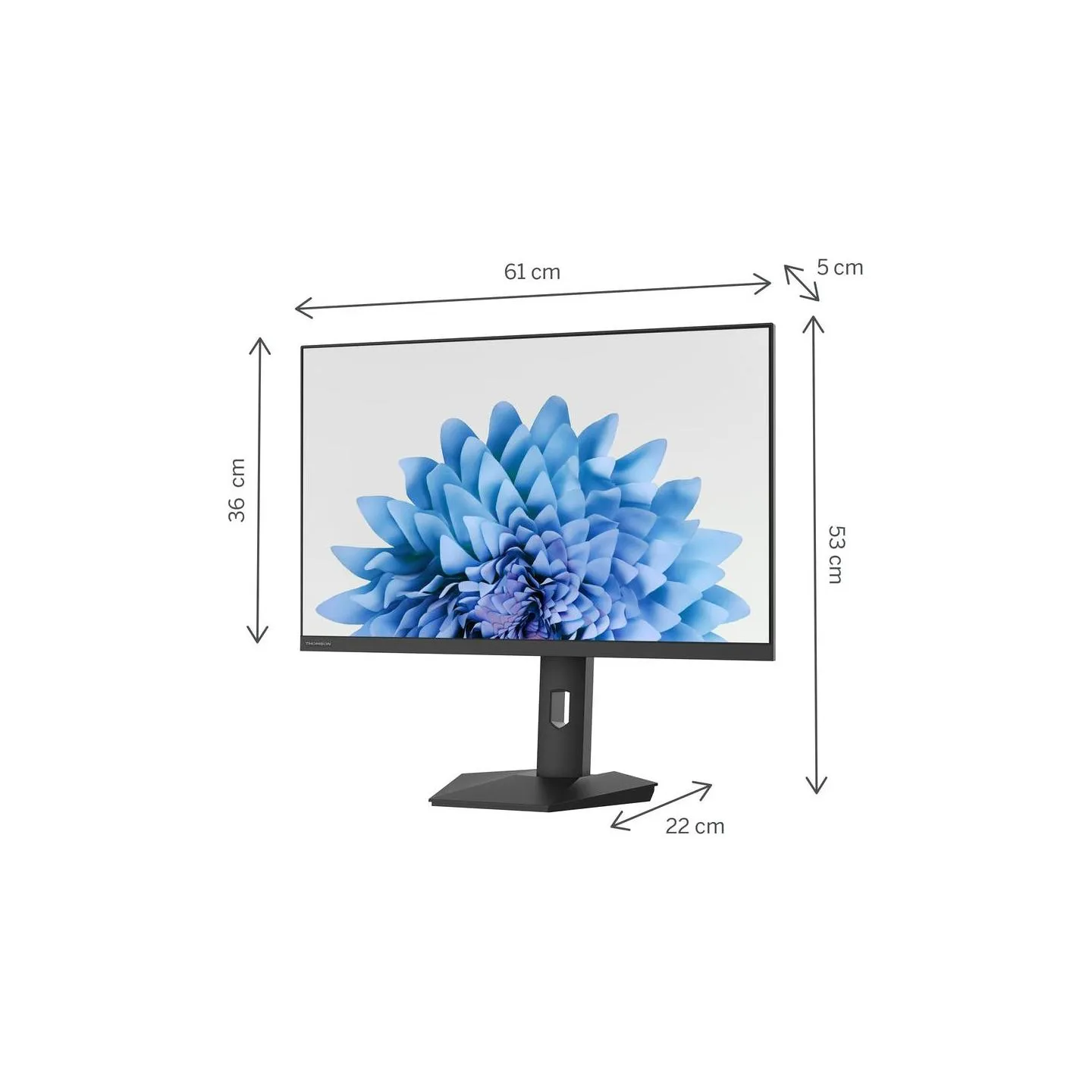 Thomson LCD Monitor|THOMSON|27 "|1920 x 1080 pixels|Full HD|Native aspect ratio 16:9|Flat|M27FB5C15