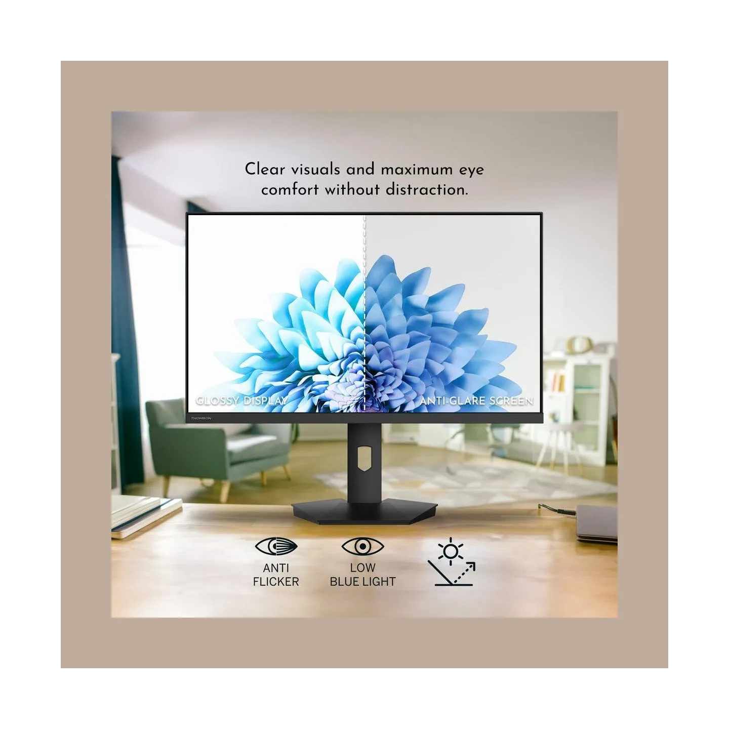 Thomson LCD Monitor|THOMSON|27 "|1920 x 1080 pixels|Full HD|Native aspect ratio 16:9|Flat|M27FB5C15