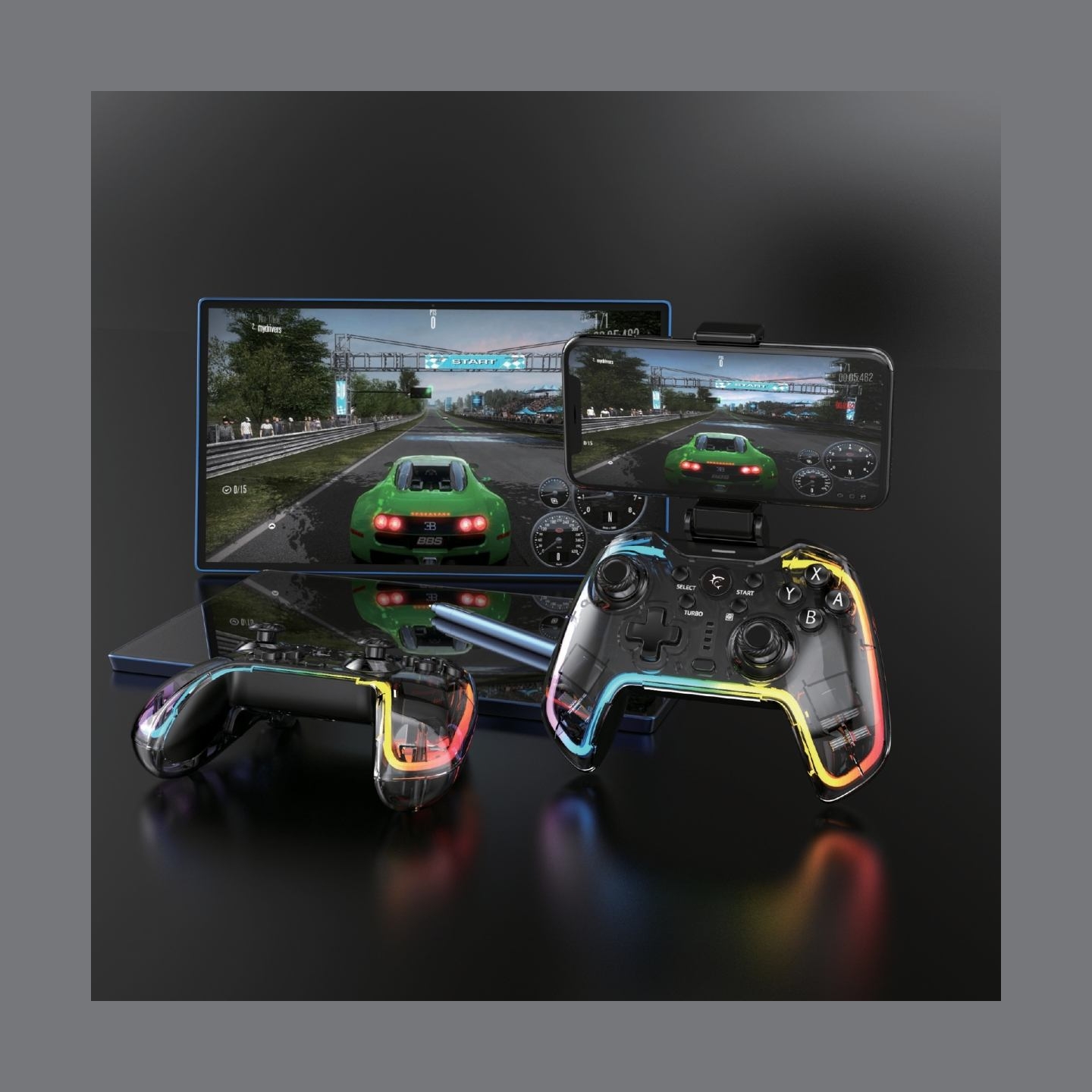 White Shark GPW-8040 Praetorian RGB BT Controller