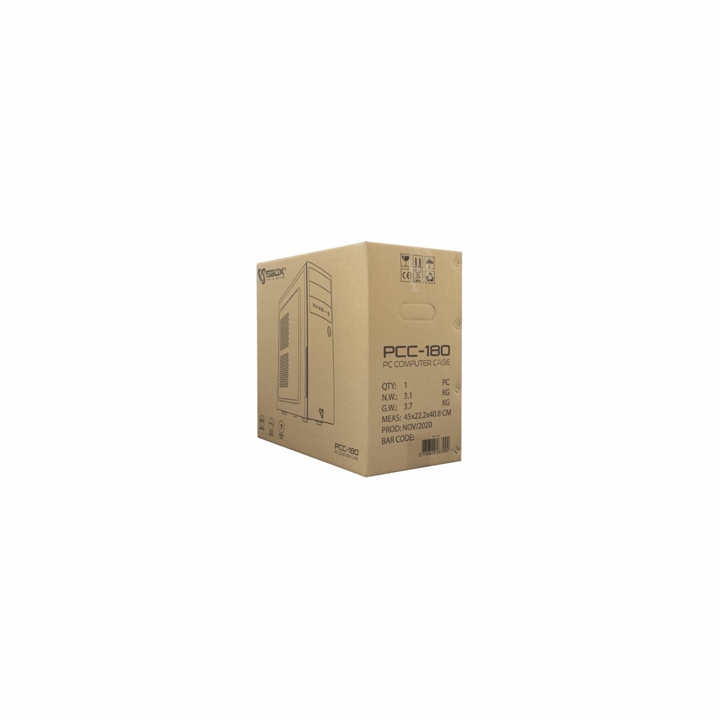 Sbox PCC-180 ATX
