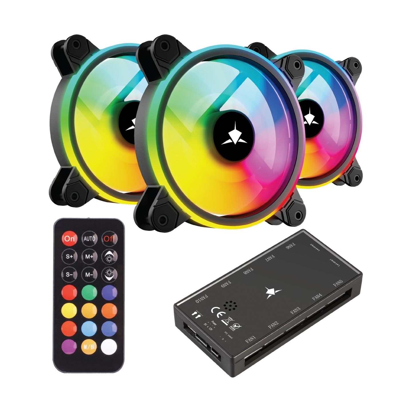 White Shark GCF-S028-004 Nebula-2 Black ARGB Kit