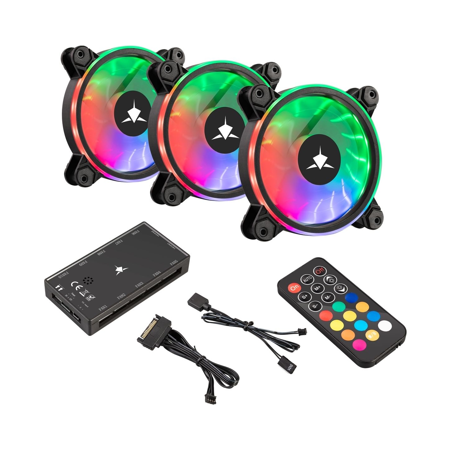 White Shark GCF-S028-004 Nebula-2 Black ARGB Kit
