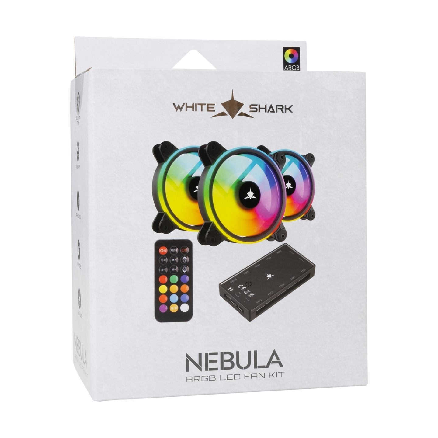 White Shark GCF-S028-004 Nebula-2 Black ARGB Kit