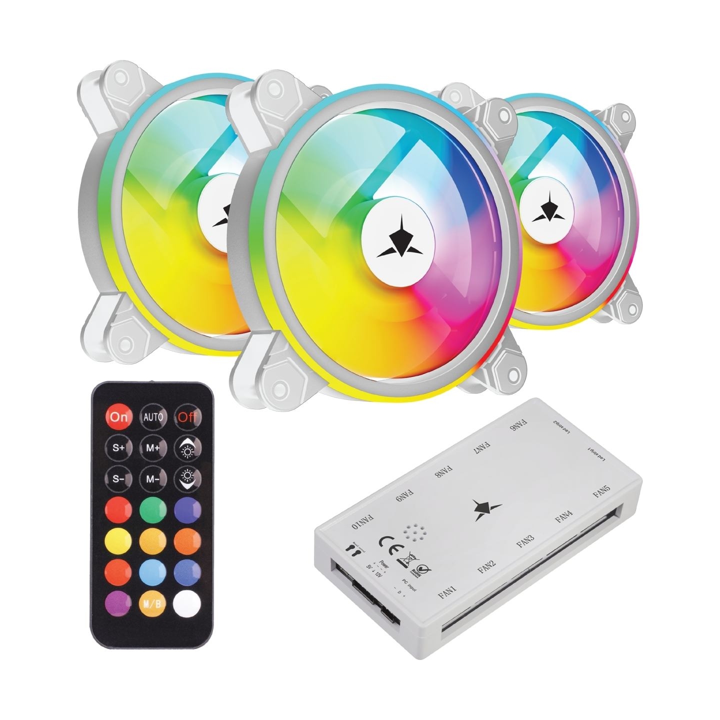 White Shark GCF-S028-005 Nebula-2 White ARGB Kit