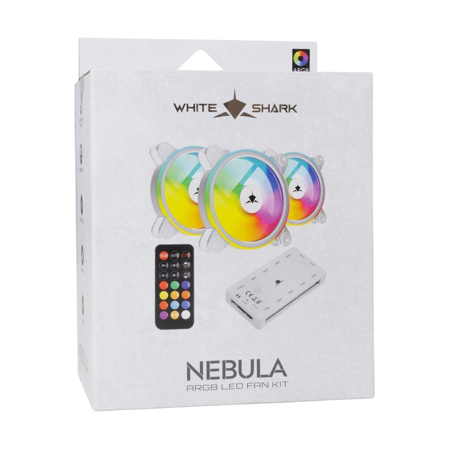 White Shark GCF-S028-005 Nebula-2 White ARGB Kit