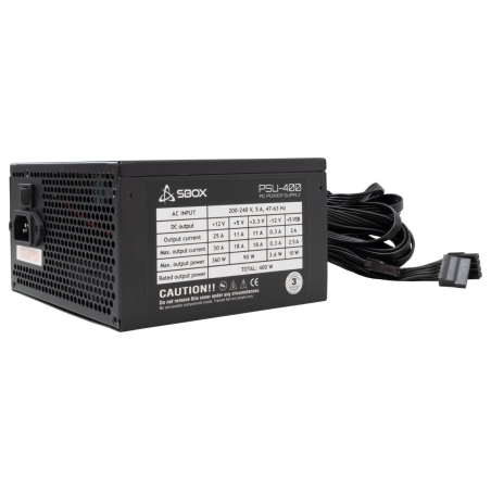 Sbox PSU-400-2 / ATX-400W