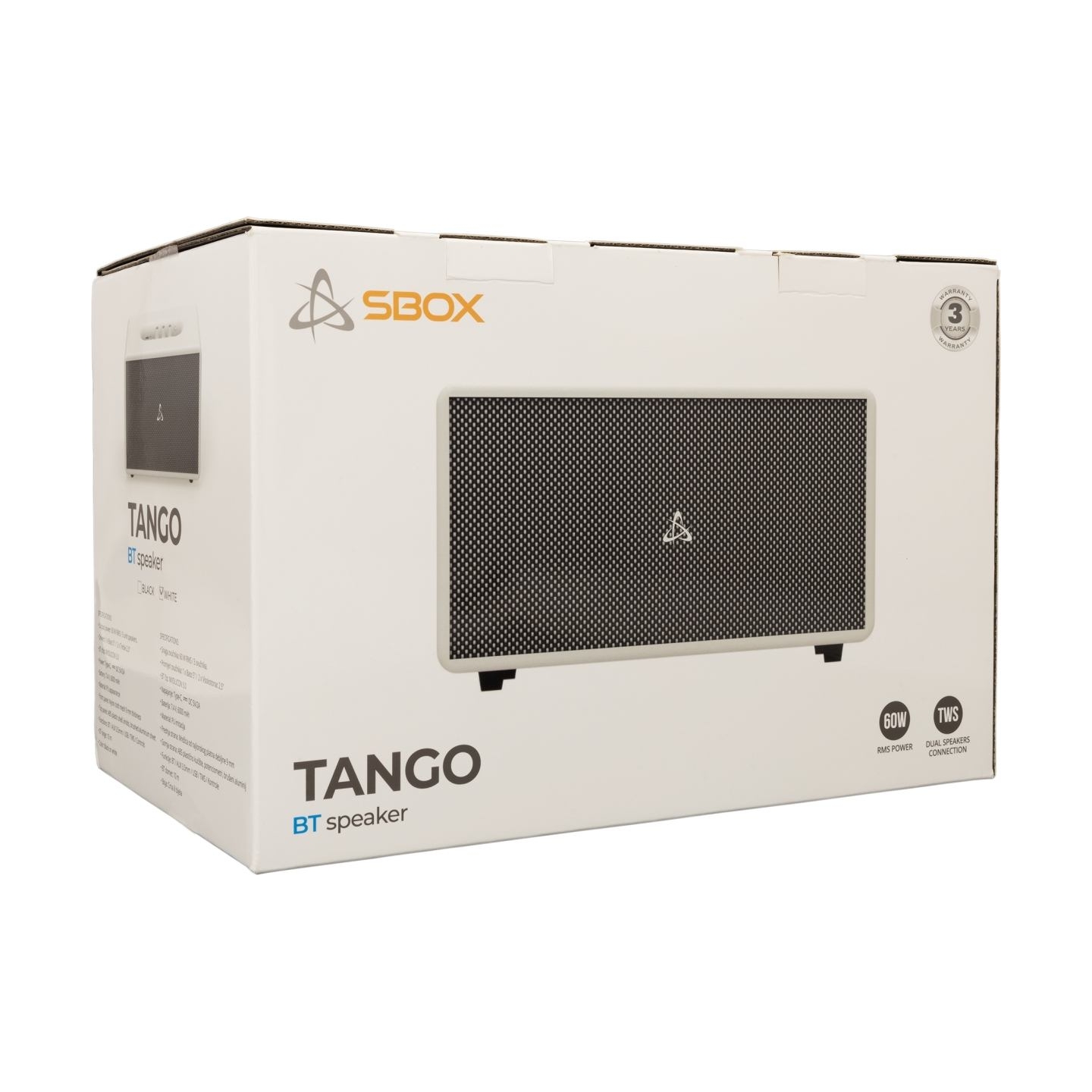 Sbox BT-60 Tango White