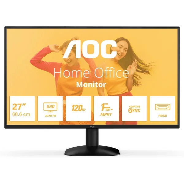 AOC Monitor Q27B35S3 27 inches IPS 120Hz HDMI DP