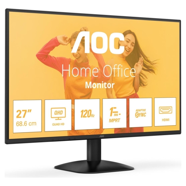 AOC Monitor Q27B35S3 27 inches IPS 120Hz HDMI DP