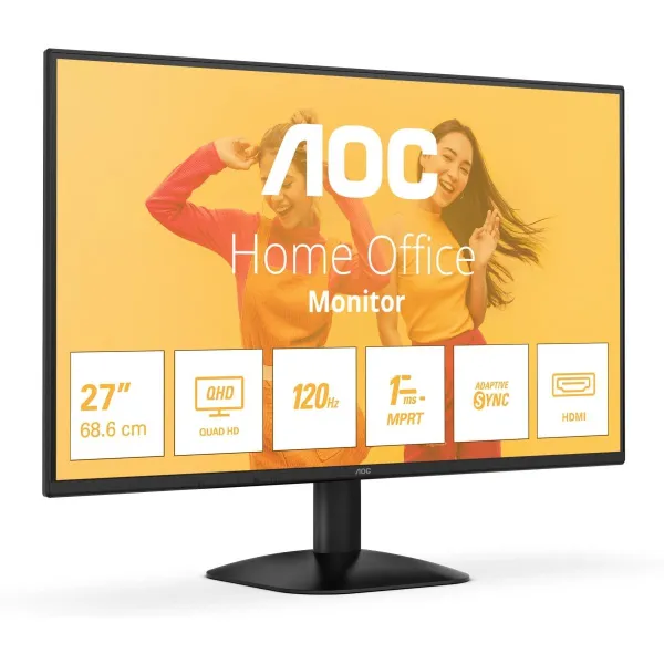 AOC Monitor Q27B35S3 27 inches IPS 120Hz HDMI DP
