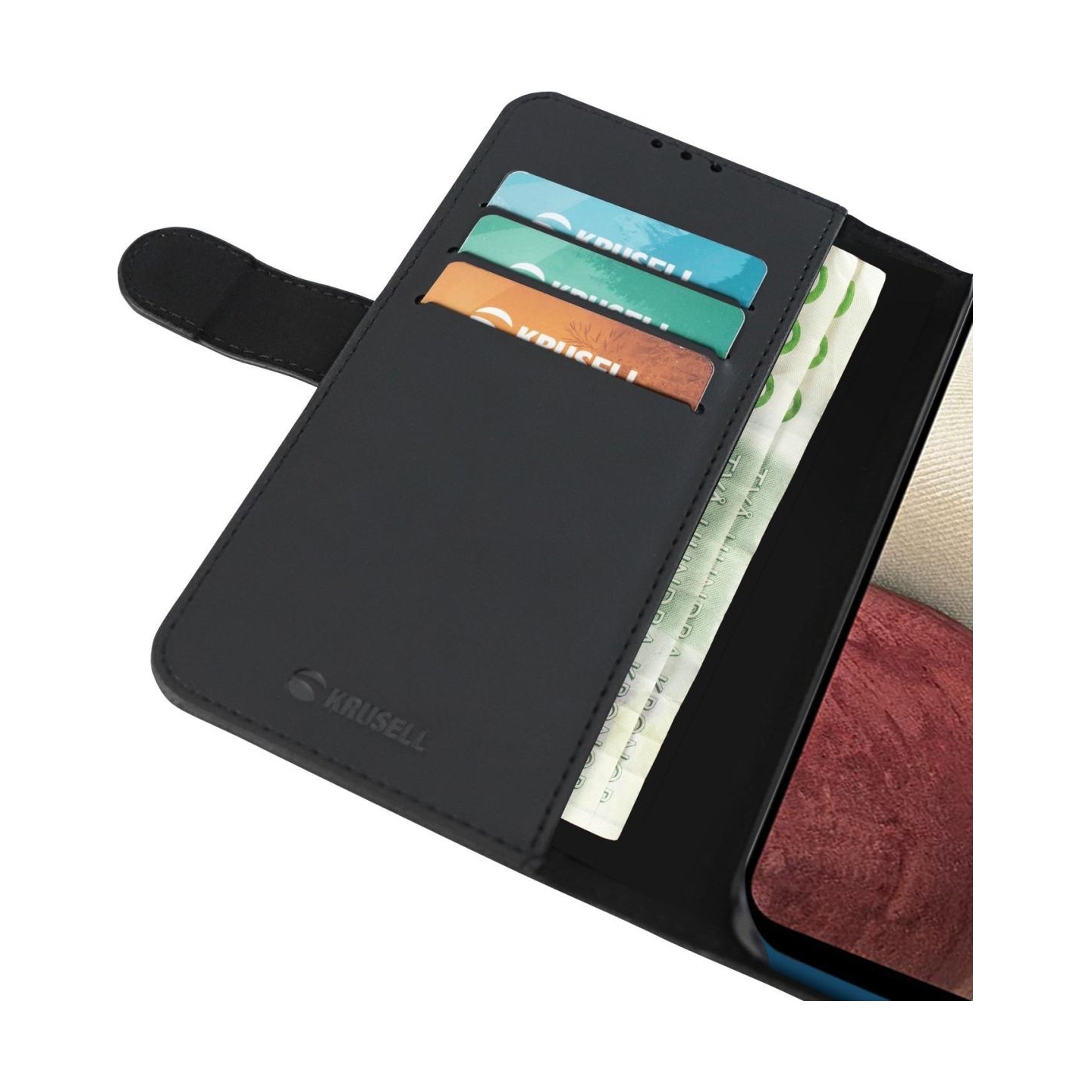 Krusell PhoneWallet Samsung Galaxy A02 black