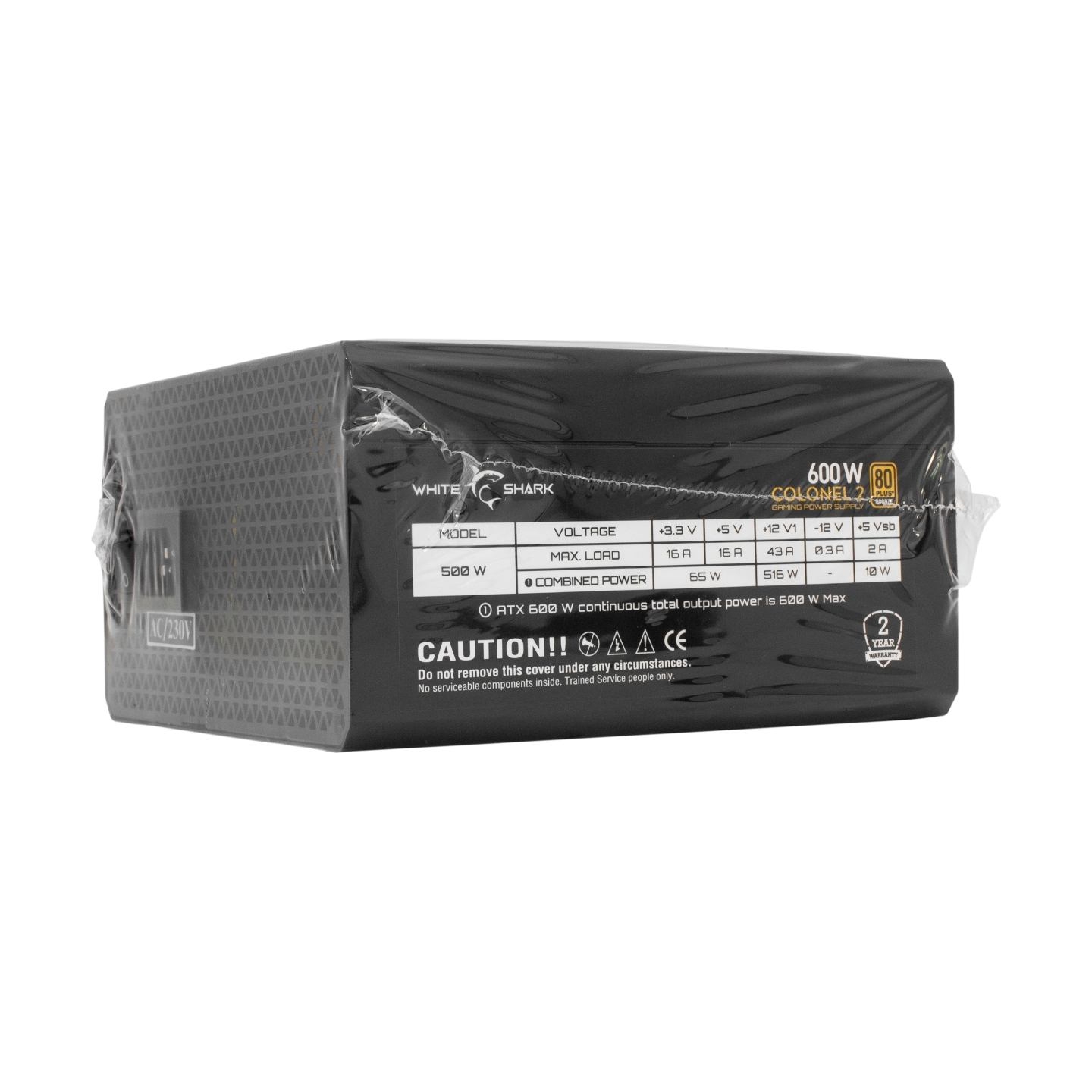 White Shark GPSU-B600S Colonel-2 600W 80+ Bronze FullModular