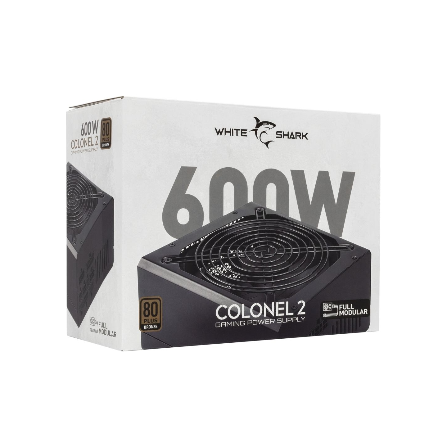 White Shark GPSU-B600S Colonel-2 600W 80+ Bronze FullModular