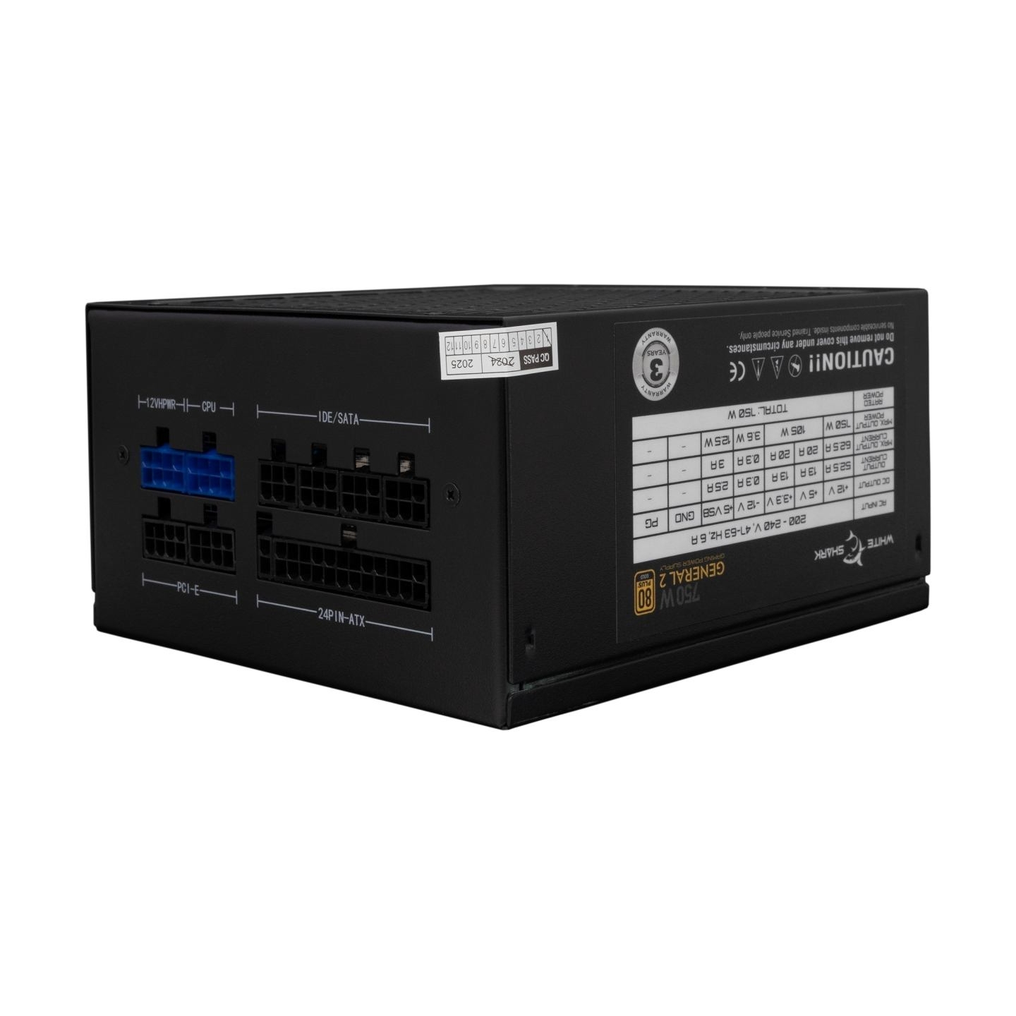 White Shark GPSU-750W General-2 750W 80+ GOLD Full Modular