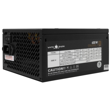 White Shark GPSU-B600S Colonel-3 600W 80+ Bronze FullModular