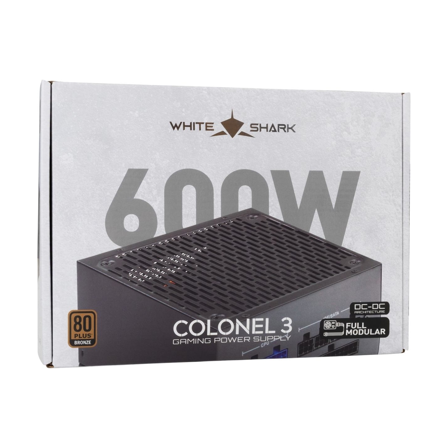 White Shark GPSU-B600S Colonel-3 600W 80+ Bronze FullModular