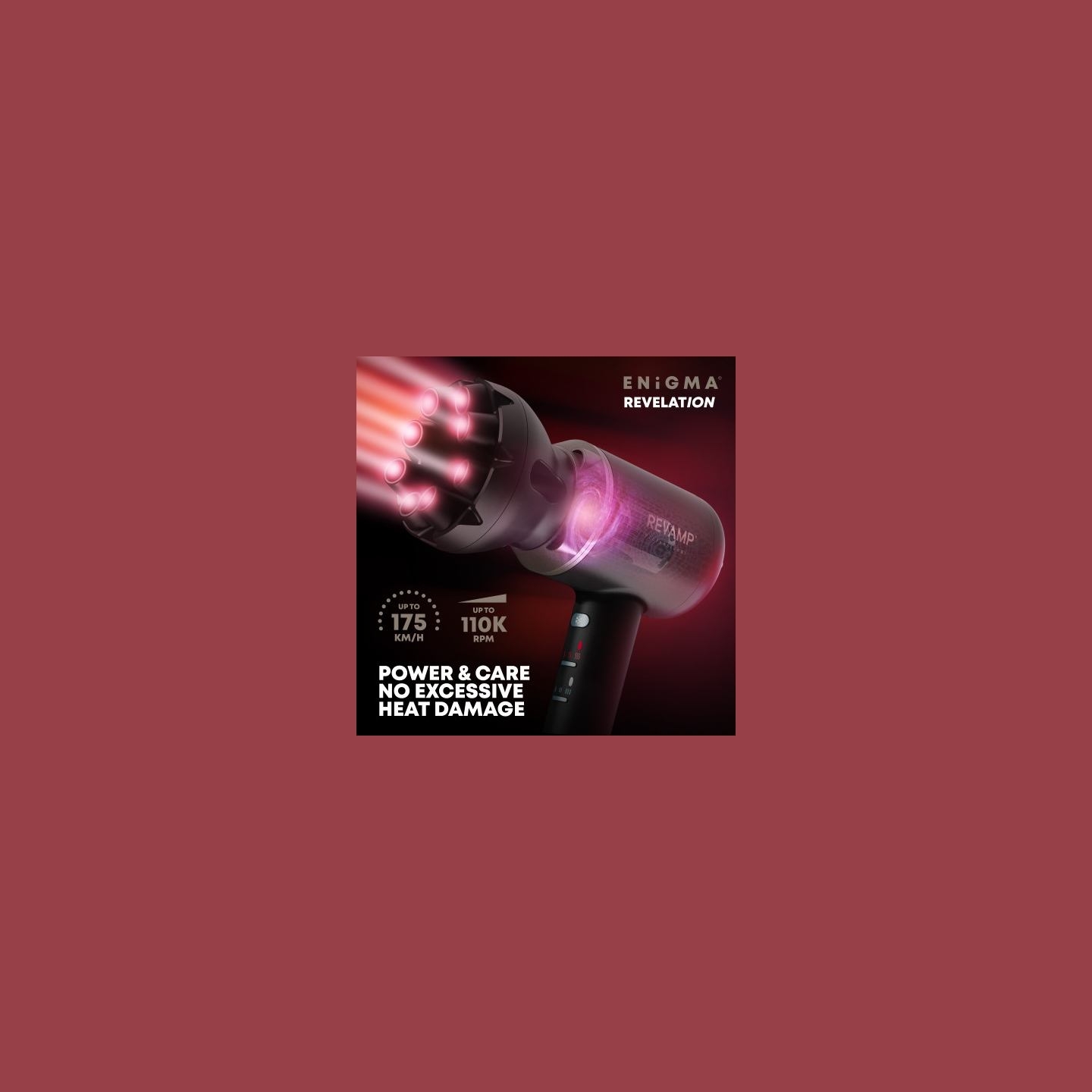 Revamp DR-7000-EU Enigma Precision Hair Dryer