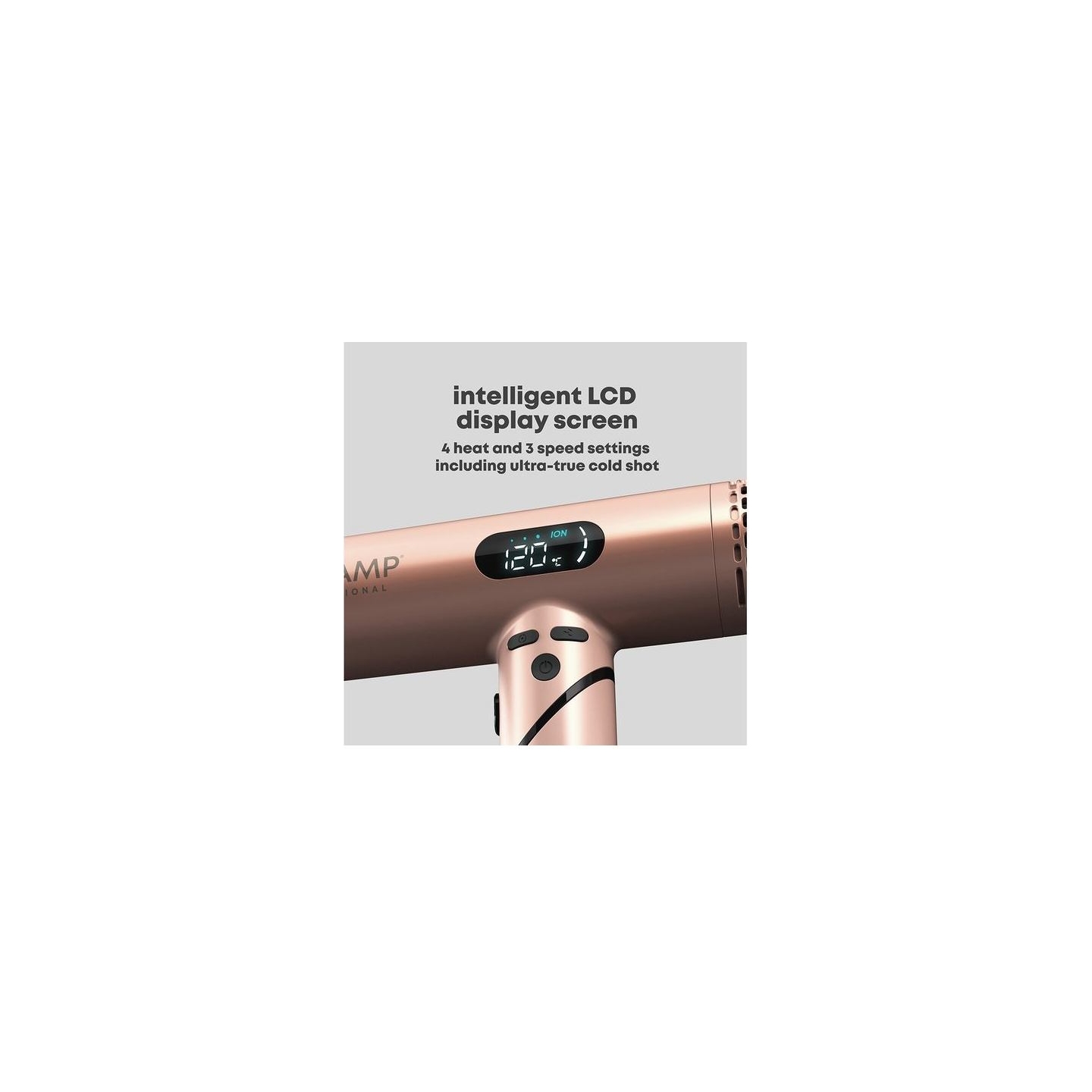 Revamp DR-6400GD-EU Dynamic Radiance x Shine Hair Dryer Gold