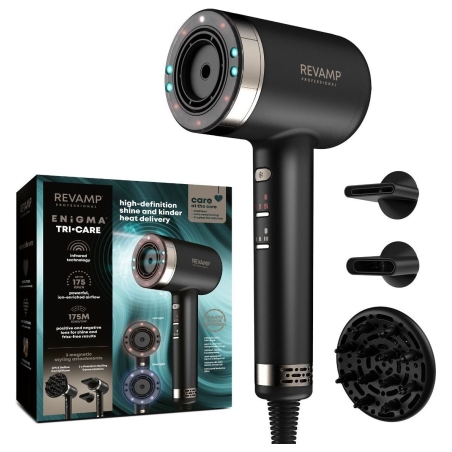 Revamp DR-7250-EU Tri-Care Infrared Ionic Hair Dryer