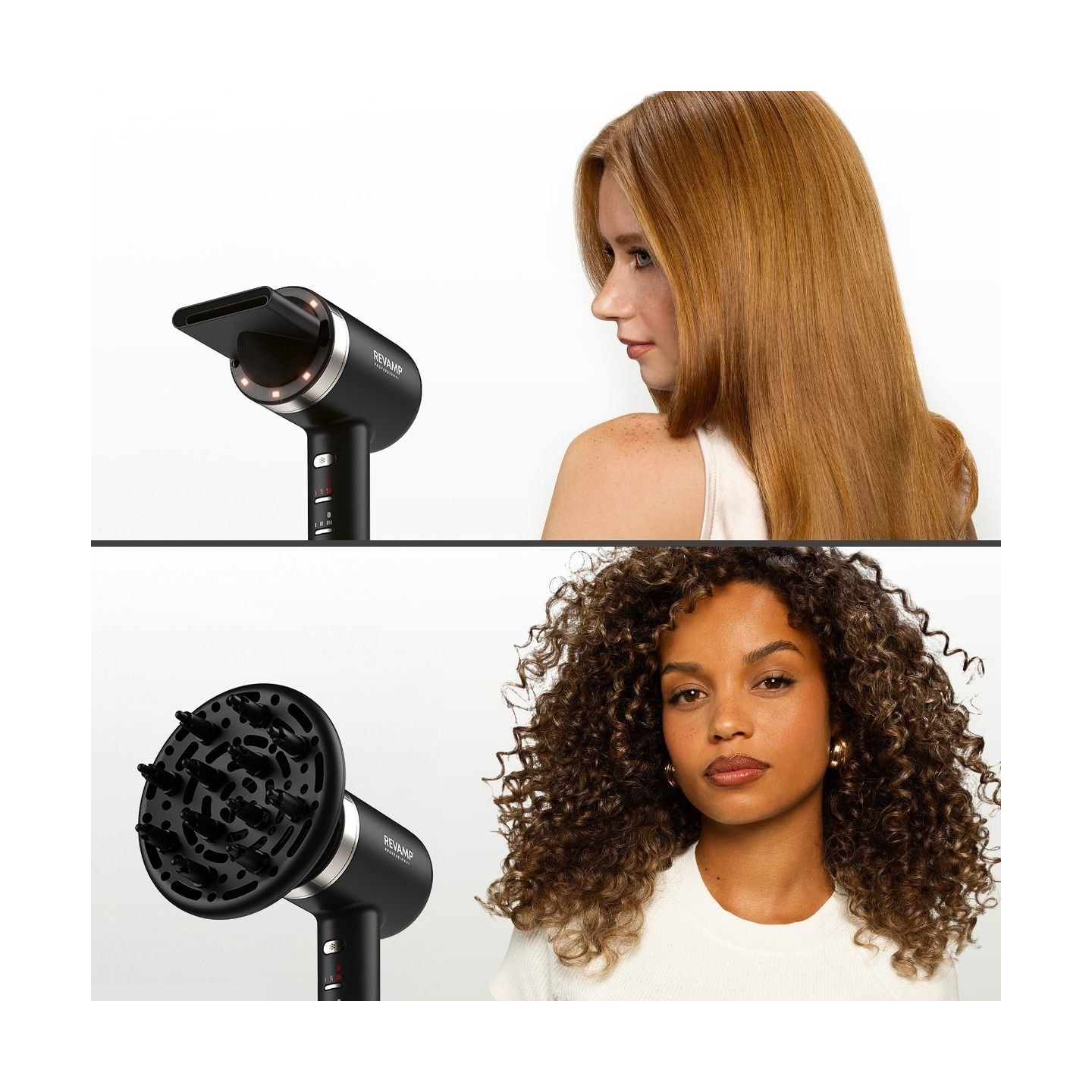 Revamp DR-7250-EU Tri-Care Infrared Ionic Hair Dryer