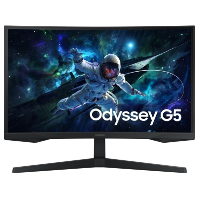 Samsung LCD Monitor|SAMSUNG|27 "|2560 x 1440 pixels|Wide Quad HD|Native aspect ratio 16:9|LED|Curved|LS27CG554EUXEN