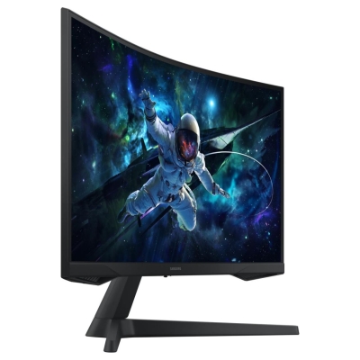 Samsung LCD Monitor|SAMSUNG|27 "|2560 x 1440 pixels|Wide Quad HD|Native aspect ratio 16:9|LED|Curved|LS27CG554EUXEN