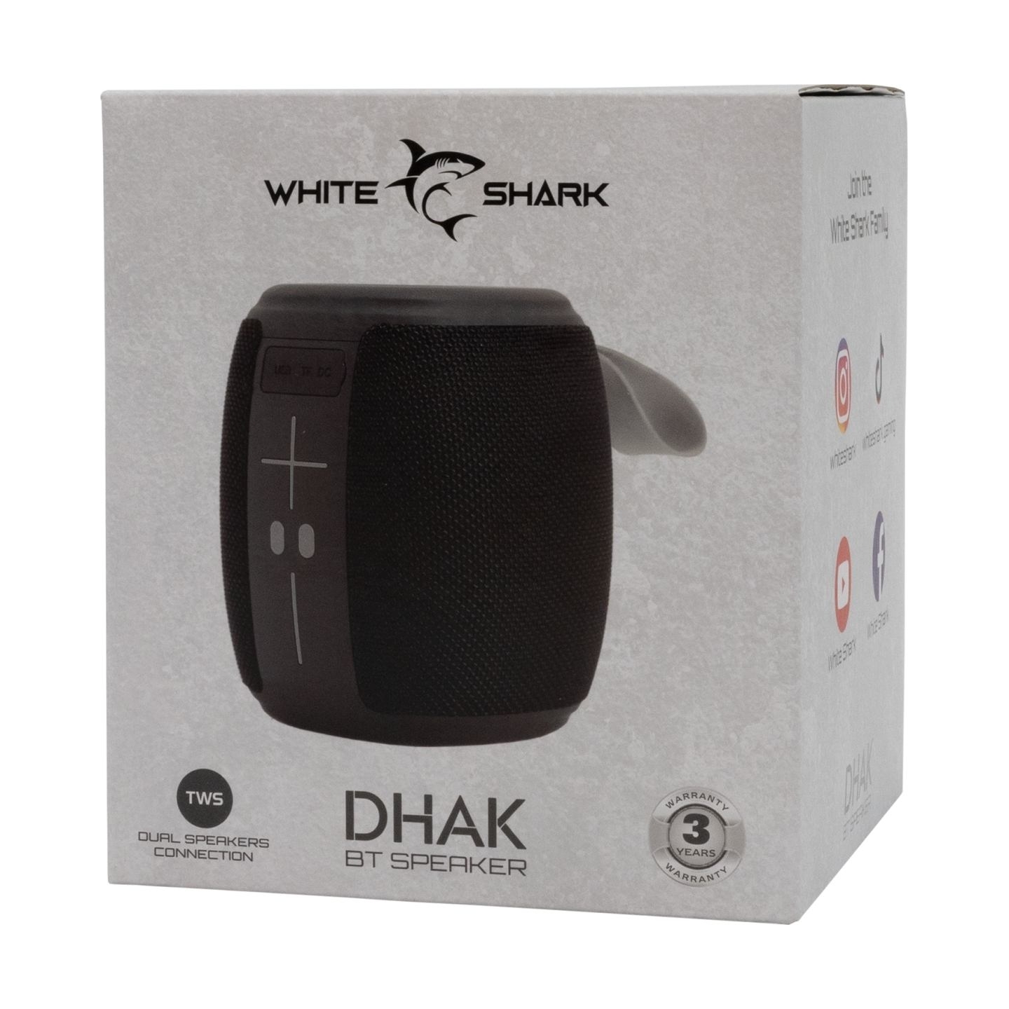 White Shark GBT-888 Dhak Black
