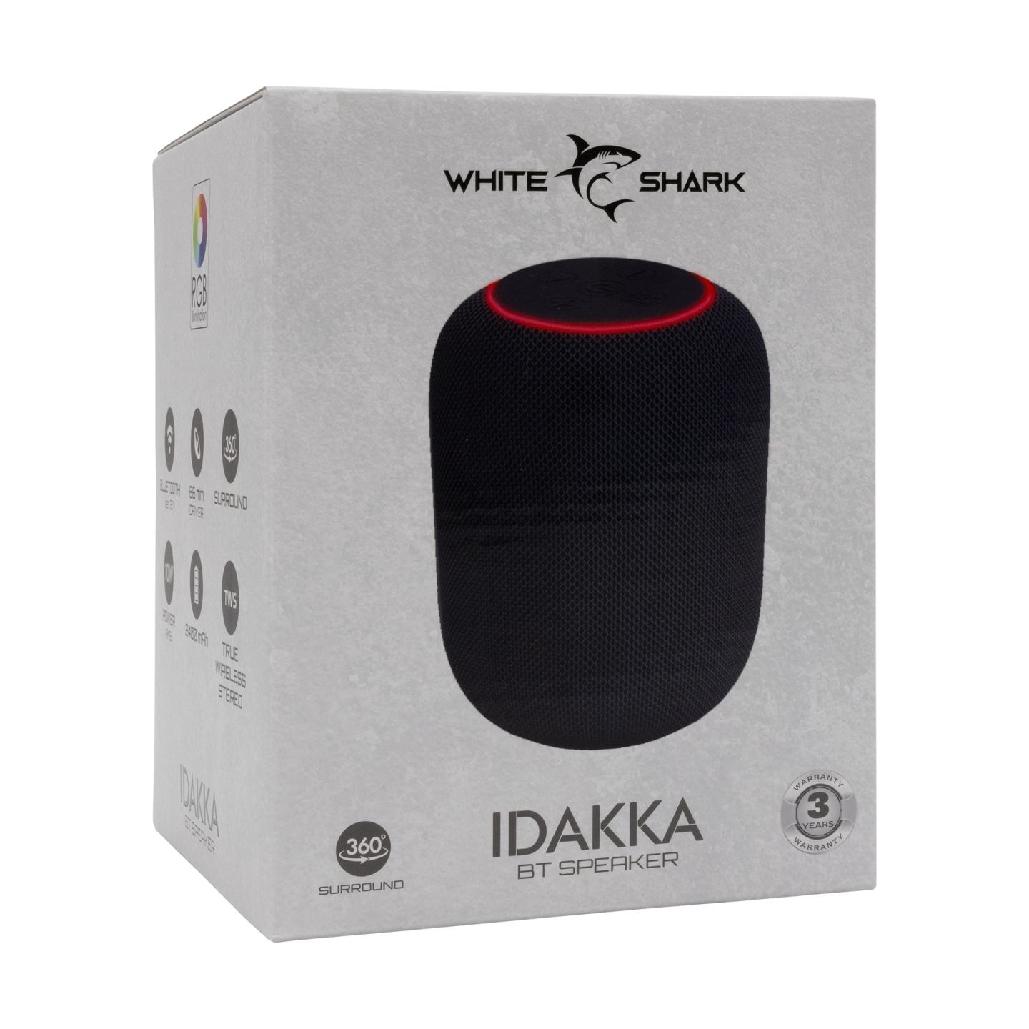 White Shark GBT-619 Idakka Black