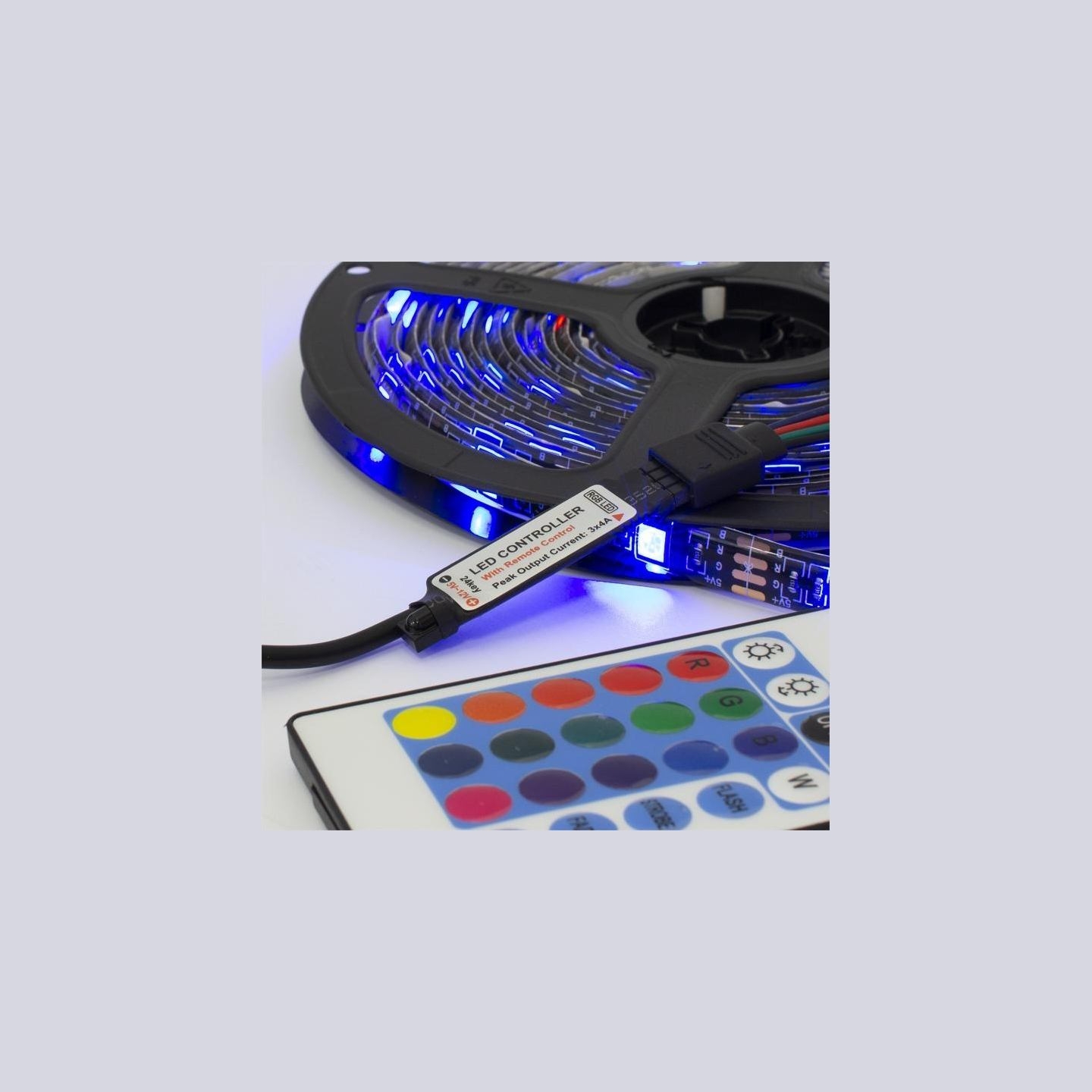 White Shark Helios LED-05 RGB LED Strip With Remote Control