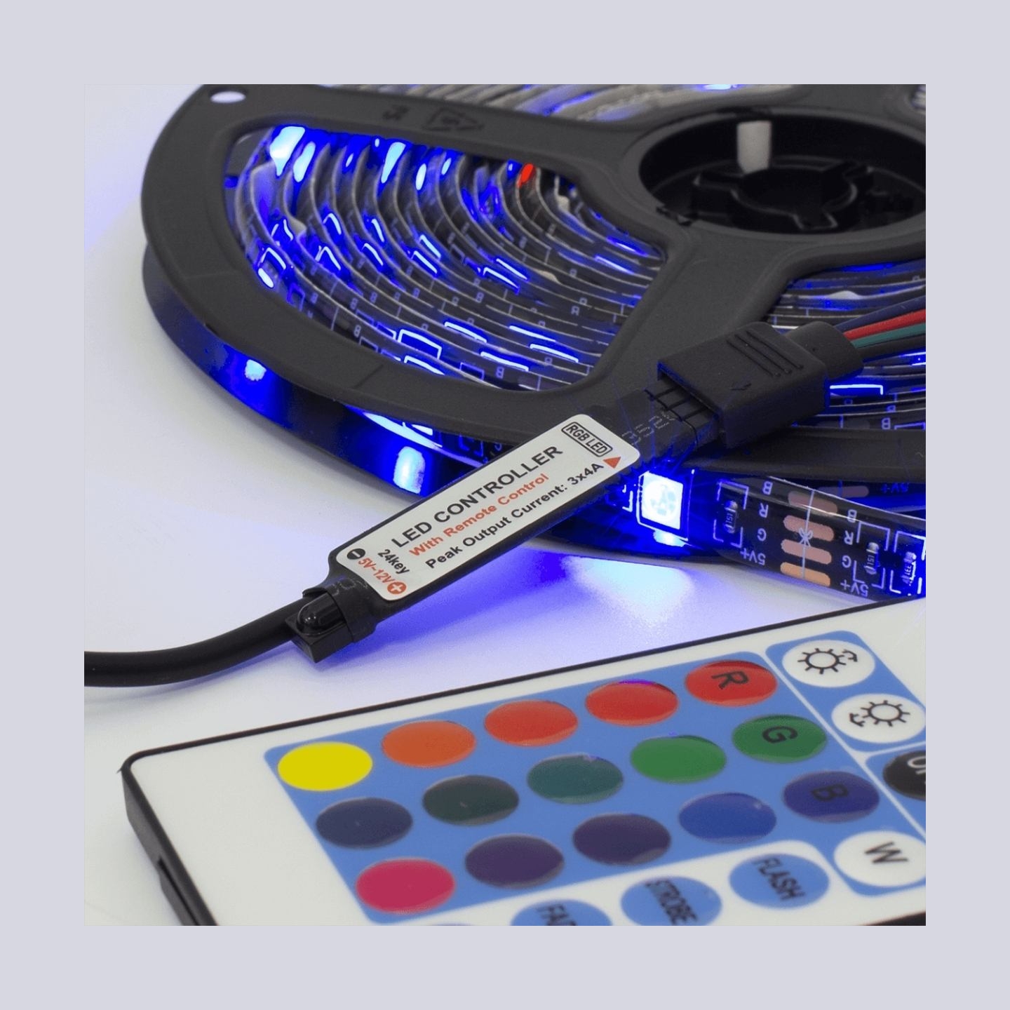 White Shark Helios LED-03  RGB Led StripSet 3m