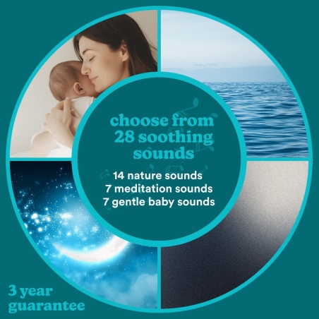 Homedics SS-2700WH Soundsleep Aura speaker